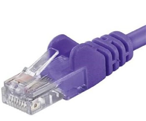 Patch kabel UTP cat 5e, 3m - fialová