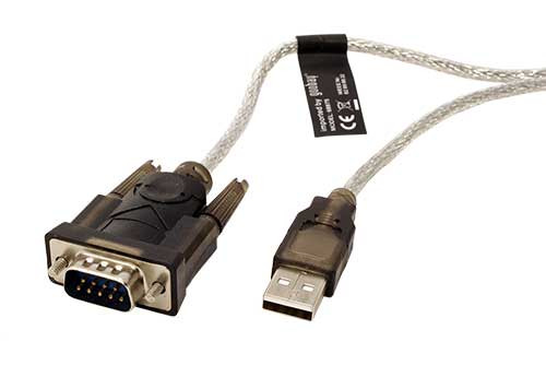 Redukce goobay USB -> 1x sériový port RS232 (MD9), 1,8m