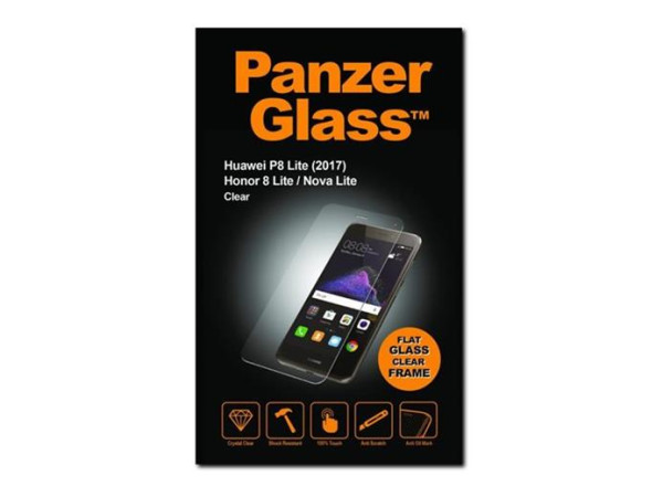 Tvrzené sklo PanzerGlass Edge-to-Edge pro Huawei P9 Lite (2017) čiré