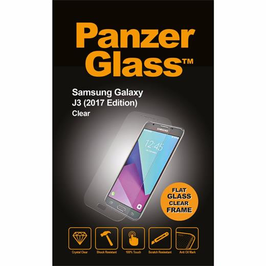 Tvrzené sklo PanzerGlass Edge-to-Edge pro Samsung Galaxy J3 (2017) čiré