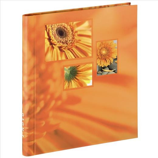 Fotoalbum Hama SINGO 28x31 cm, 20 stran, samolepící, oranžové