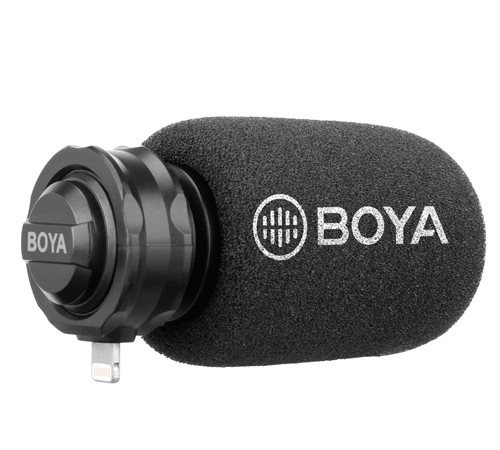 Mikrofon BOYA BY-DM200 všesměrový, lightning, iOS 8.0