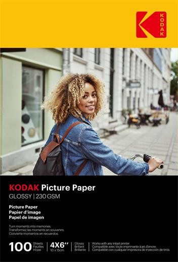 Fotopapír Kodak Picture High Gloss (230g/m2) 10x15cm 100 listů