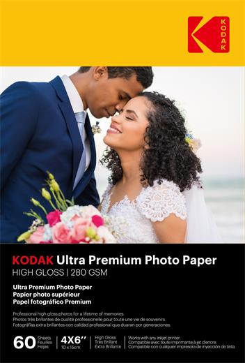Fotopapír Kodak Ultra Premium Photo RC Gloss (280g/m2) 10x15 (A6) 60 listů