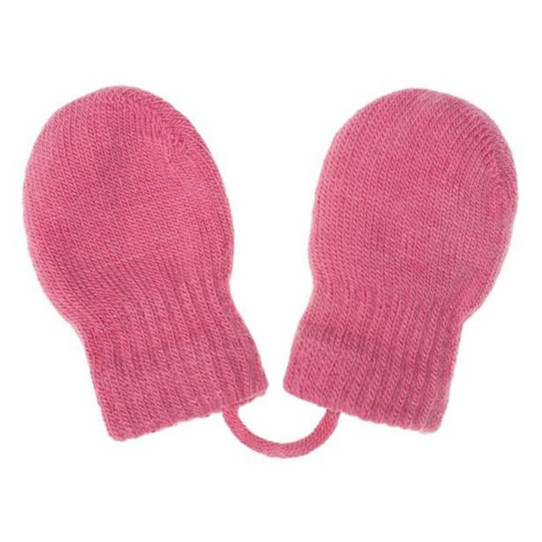 Kojenecké rukavičky New Baby růžové 56 (0-3m)