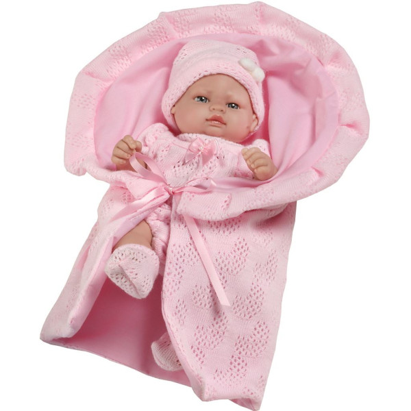 Luxusní dětská panenka-miminko Berbesa Valentina 28cm