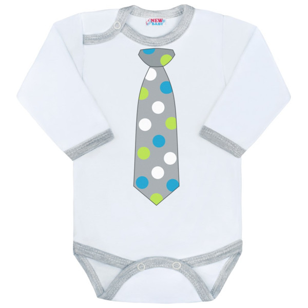 Body s potiskem New Baby s kravatou s puntíky 86 (12-18 m)