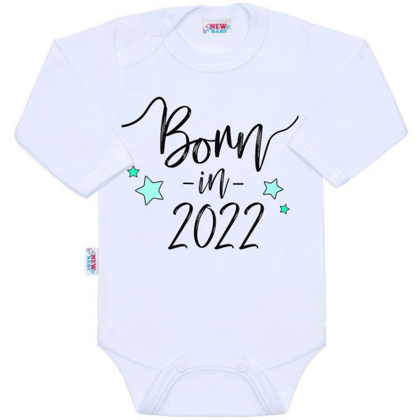 Body s potiskem New Baby Born in 2022 68 (4-6m)