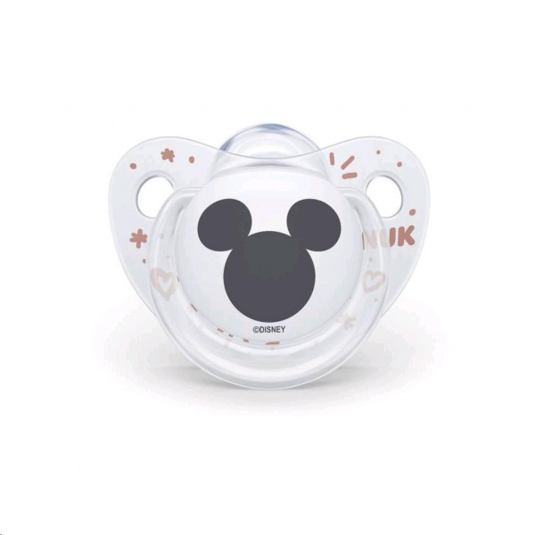 Šidítko Trendline NUK Disney Mickey Minnie 0-6m bílé Box 0-6 m