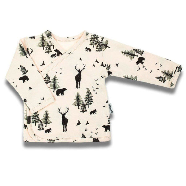 Kojenecká bavlněná košilka Nicol Bambi 62 (3-6m)