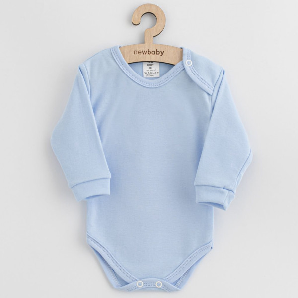 Kojenecké bavlněné body New Baby Casually dressed modrá 56 (0-3m)
