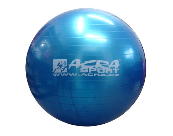 Míč gymnastický (gymbal) 850mm modrý