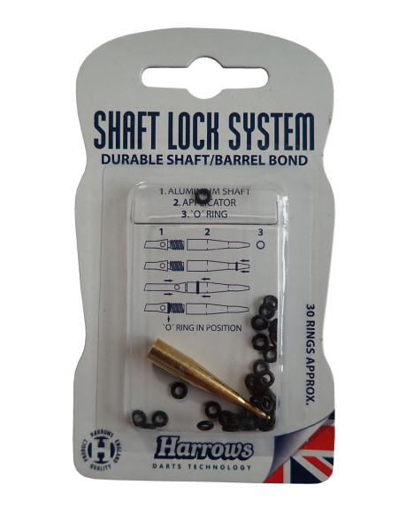 HARROWS - Gumové kroužky - shaft lock systém