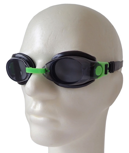ACRA Plavecké brýle s Antifog úpravou - zelené
