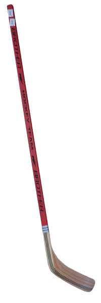 ACRA Laminovaná hokejka BROTHER pravá 135cm - červená