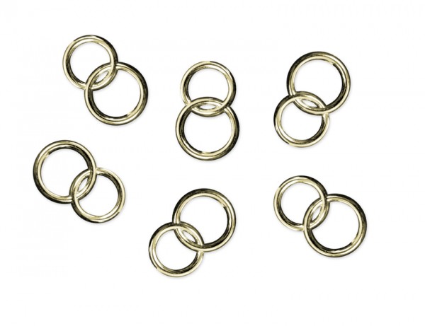 Aplikace snubních prstenů, zlaté