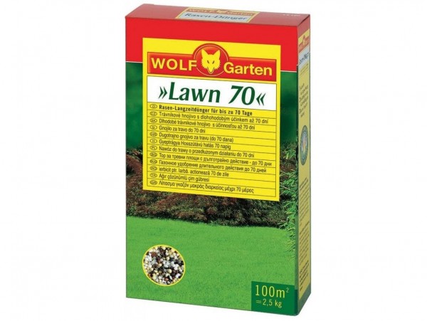 Wolfgarten LD-A 100 - hnojivo na trávník s dlouhodobým účinkem