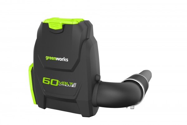 Greenworks GD60BLB aku 60 V zádový foukač s indukčním motorem
