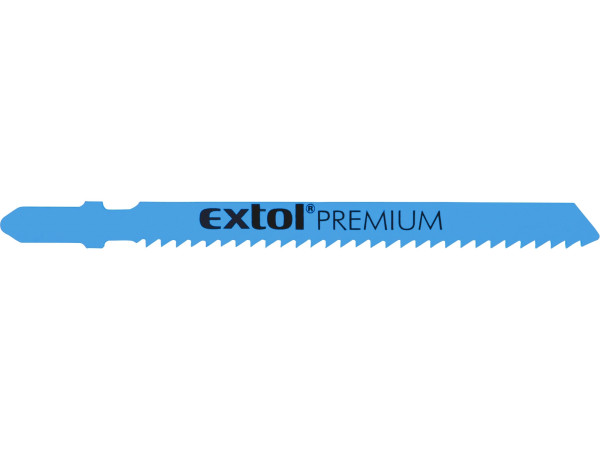 Extol Premium 8805203 plátky do přímočaré pily 5ks, 75x2,5mm, Bi-metal