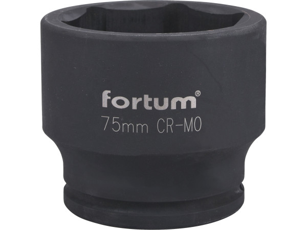 Fortum 4703075 hlavice nástrčná rázová, 75mm, L 90mm