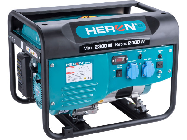 Heron 8896411 elektrocentrála benzínová 2,3kW/5,5HP
