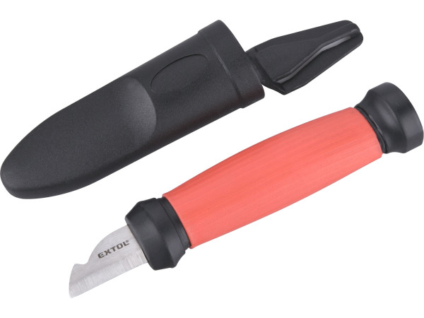 Extol Premium 8831101 nůž na odizolování kabelů oboubřitý, 155/120mm, CrV
