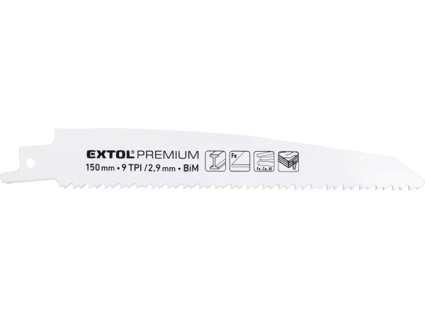 Extol Premium 8806203 plátky do pily ocasky 3ks, 150x22x1,6mm, Bi-metal
