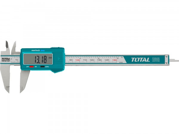 Total TMT321501 měřítko posuvné digitální, 150mm, rozlišení 0-150mm, rozlišení 0,01mm