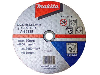 Makita A-85335 řezný kotouč 230x2.5x22 ocel