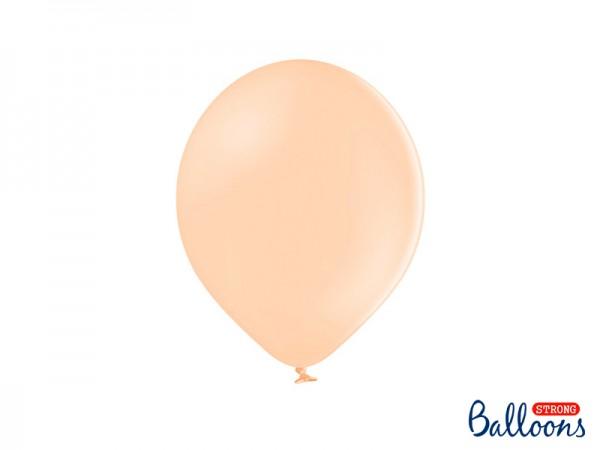 Pastelové balonky broskvové, 27 cm