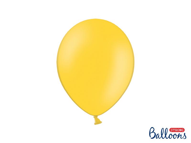 Balónky pastelové žluté(medové), 27 cm