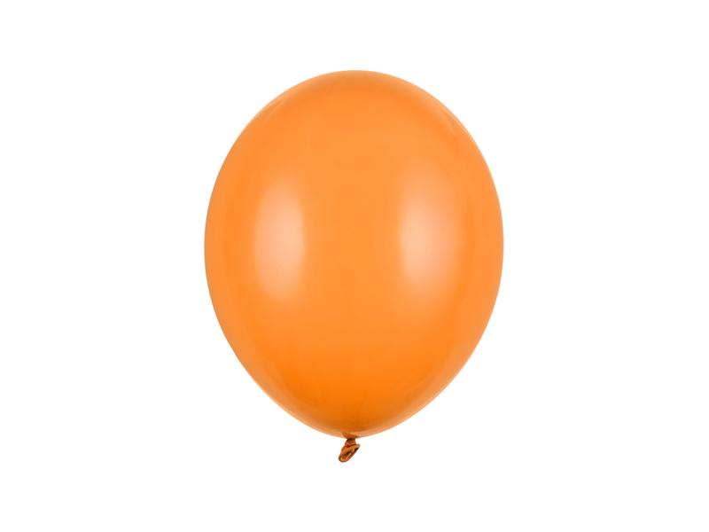 Balónky pastelové oranžové, 27 cm
