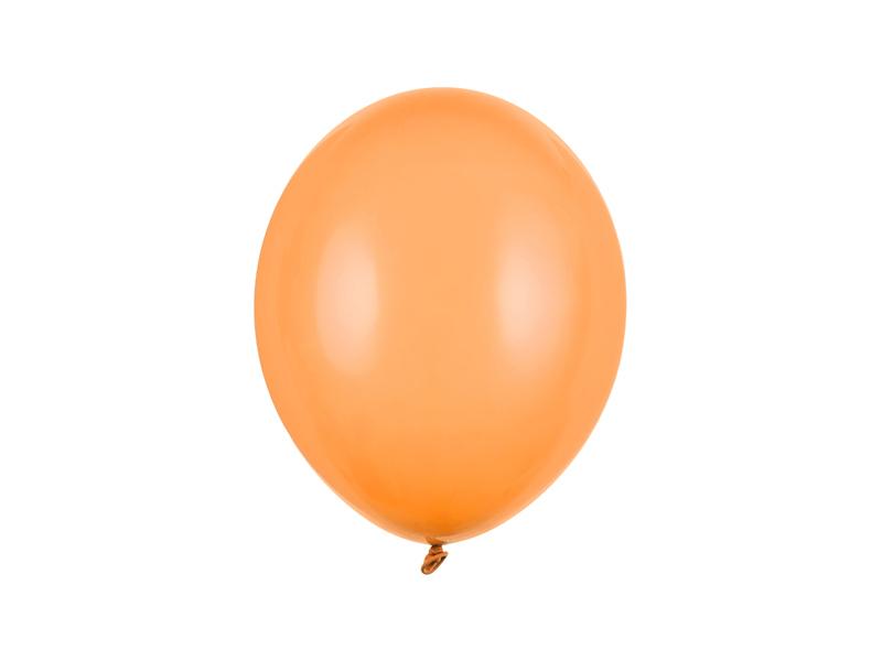 Balónky pastelové světle oranžové, 27 cm