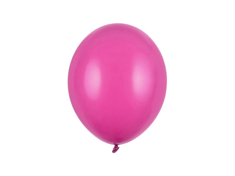 Balónky pastelové tmavě růžové, 27 cm