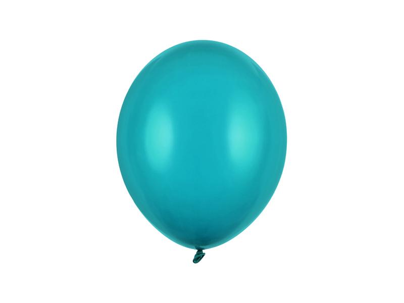 Balónky pastelové lagunově modré, 27 cm