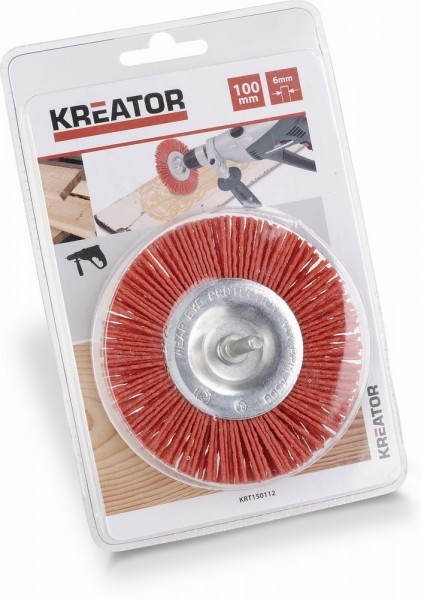 Kreator KRT150112 - Brusný nylonový kartáč 100 mm
